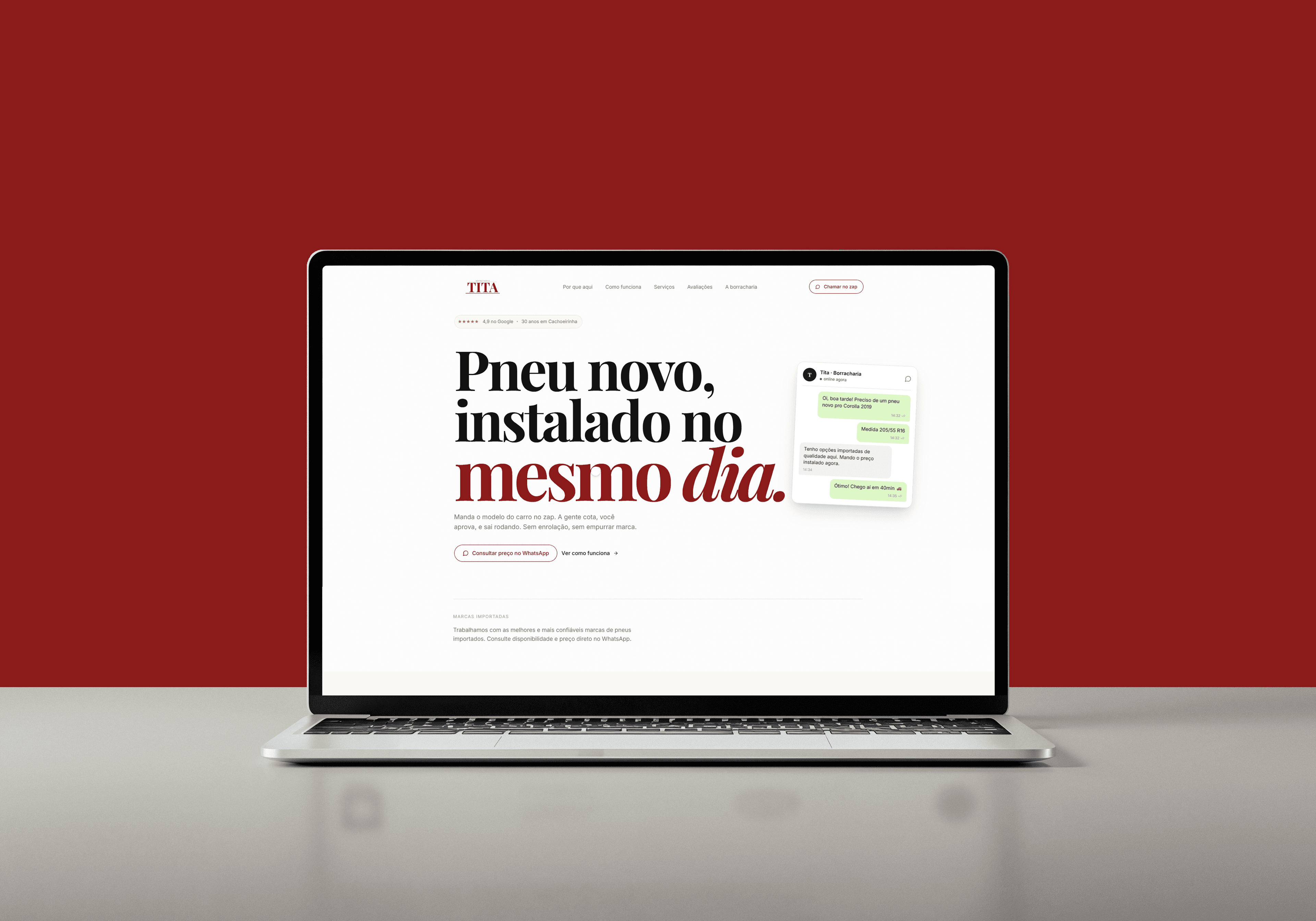 Tita — Landing Page